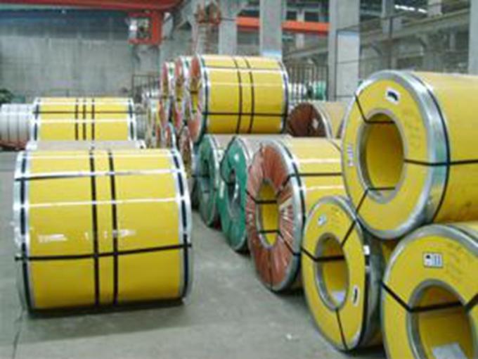 As bobinas de aço inoxidável laminadas CR de ASTM classificam 304/201 0.25mm - 1.0mm, construção ss bobinam