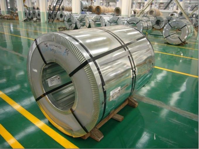 O SUS AISI ASTM 201 202 laminou os VAGABUNDOS de aço inoxidável 8K das bobinas JIS para gêneros alimentícios