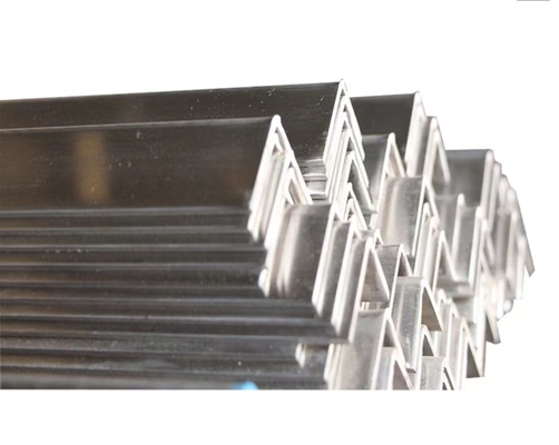 201 304 laminados a alta temperatura galvanizados inoxidáveis de aço inoxidável da barra de ângulo dos tamanhos de padrão do ângulo 316l 430
