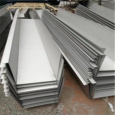 304 Curved Stainless Steel Roof Gutter Stainless Steel Structural Channel 410 316Ti