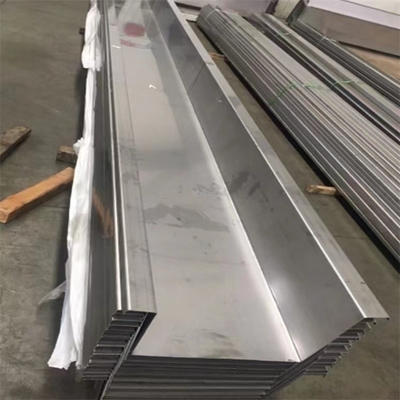 304 Curved Stainless Steel Roof Gutter Stainless Steel Structural Channel 410 316Ti